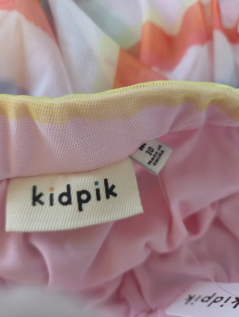 NWT KidPik Rainbow Skirt Size 10/M